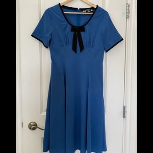 Hell Bunny WWII Inspired Rockabilly Dress